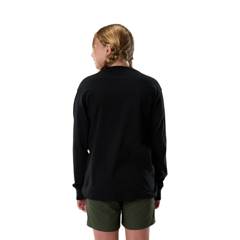Maglietta a Maniche Lunghe da Bambino Absolute Ultra Black Taglia S #3