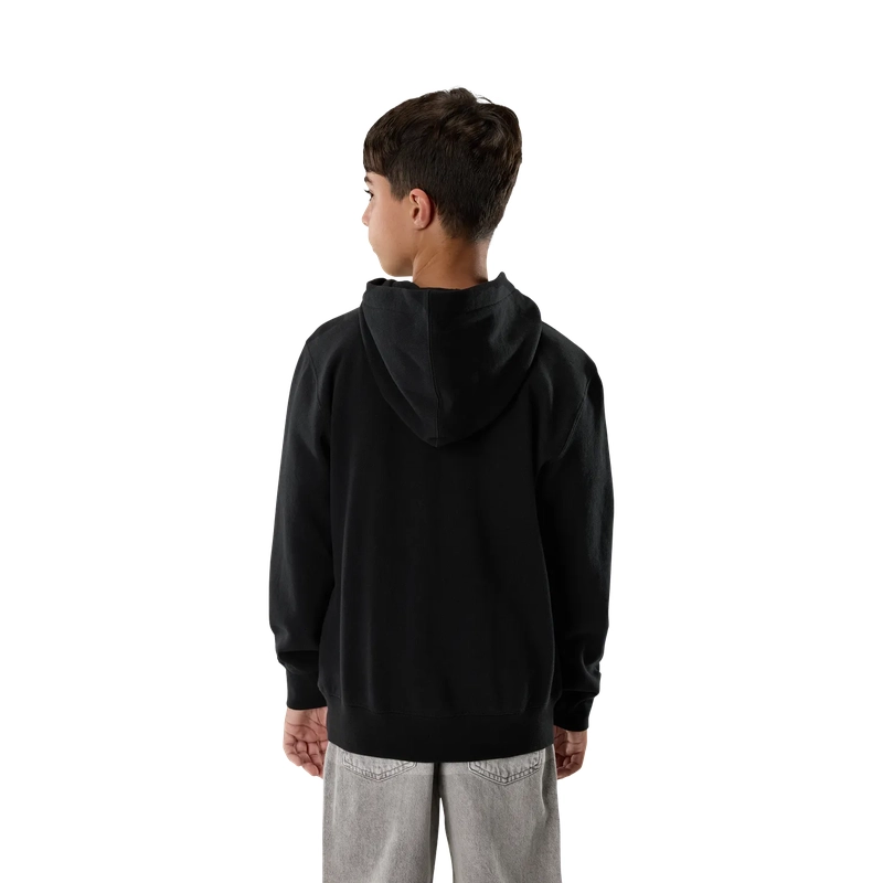 Felpa con Cappuccio da Bambino Since 74 Fleece Black Taglia S #3