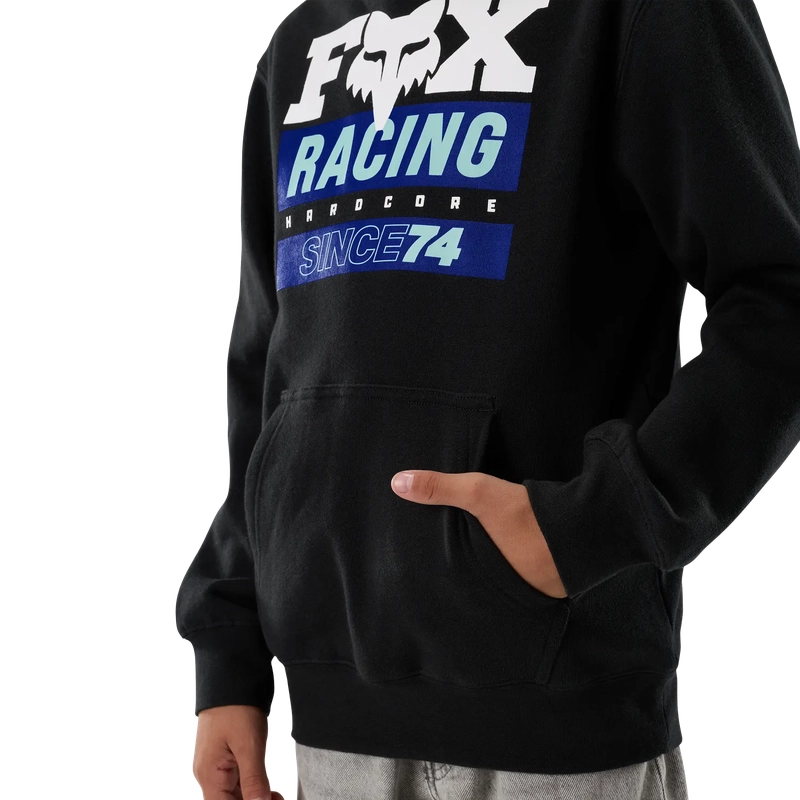 Felpa con Cappuccio da Bambino Since 74 Fleece Black Taglia S #5