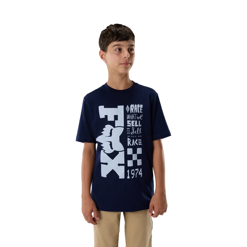 T-shirt à manches courtes pour enfant Bend Navy Taille S #2