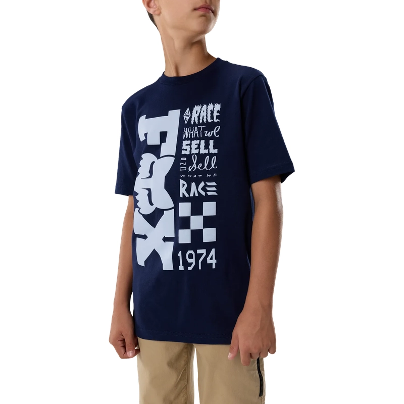 T-shirt à manches courtes pour enfant Bend Navy Taille S #4