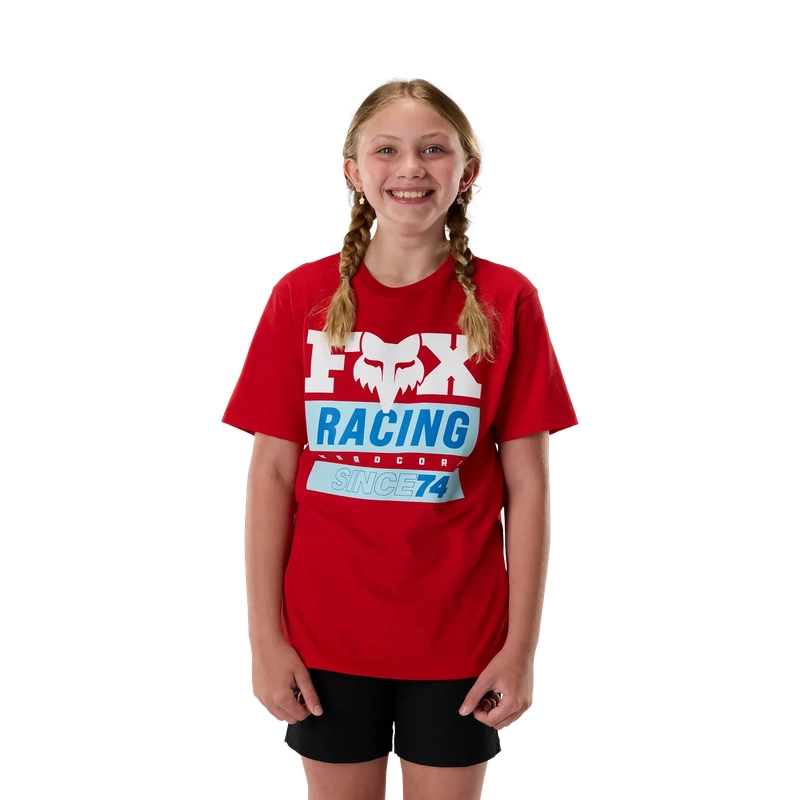 Children's Short-Sleeved T-Shirt Since 74 Tibetan Red Size S #2