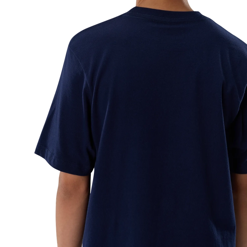 Boy's Short Sleeve T-shirt Slowburn Navy Size L #5