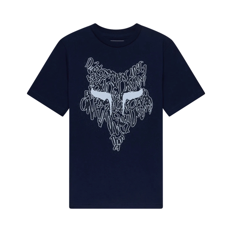 Boy's Short Sleeve T-shirt Slowburn Navy Size S