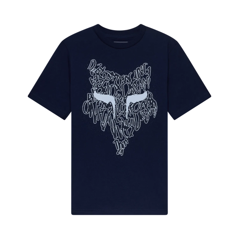 Boy's Short Sleeve T-shirt Slowburn Navy Size S - image