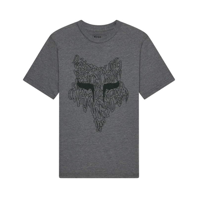 Kinder T-Shirt mit Kurzarm Slowburn Heather Dark Grey Größe S