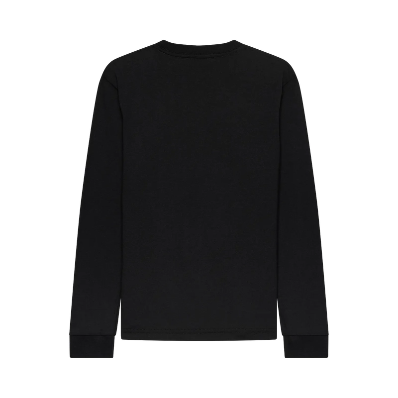 Maglietta a Maniche Lunghe da Bambino Roughcut Ultra Black Taglia M #1
