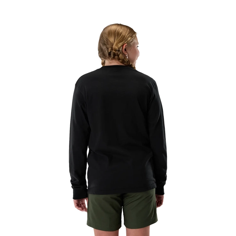 Maglietta a Maniche Lunghe da Bambino Roughcut Ultra Black Taglia M #3