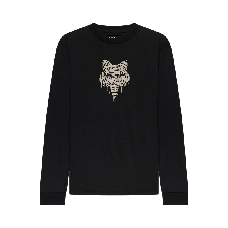 Maglietta a Maniche Lunghe da Bambino Roughcut Ultra Black Taglia S - image