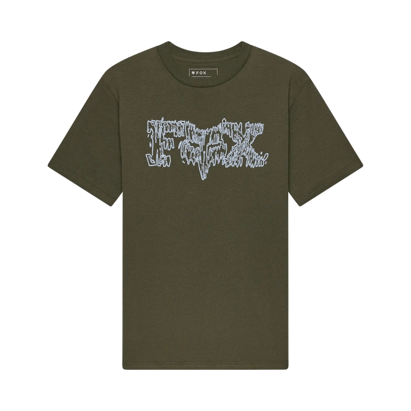 Boy's Short-Sleeve T-Shirt Dustproof Dark Green Size S