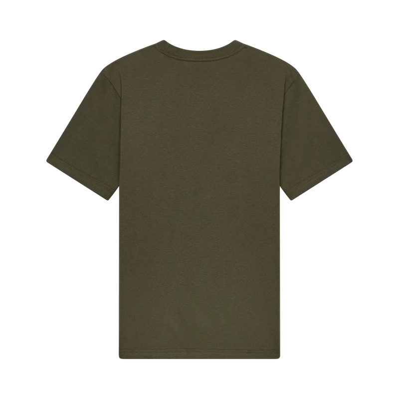 Boy's Short-Sleeve T-Shirt Dustproof Dark Green Size S #1