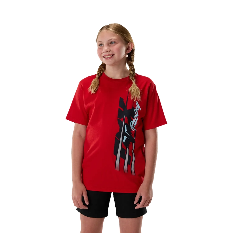 Camiseta de manga corta para niño Tibetan Red talla S #2