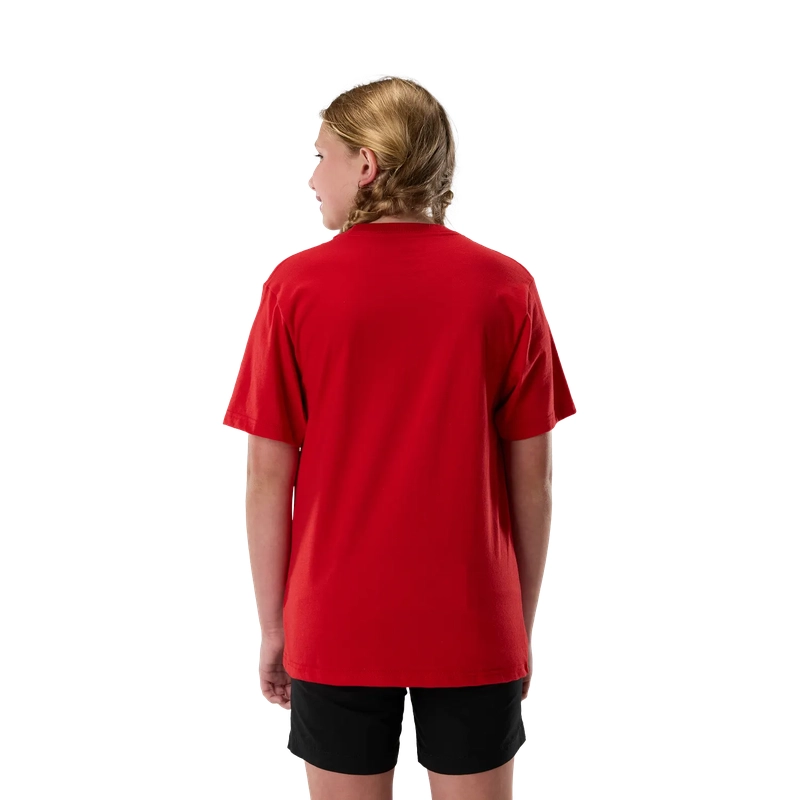 Camiseta de manga corta para niño Tibetan Red talla S #3