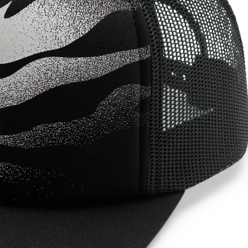 Cappellino Trucker Da bambino Rooted Mesh Black Taglia Unica #3