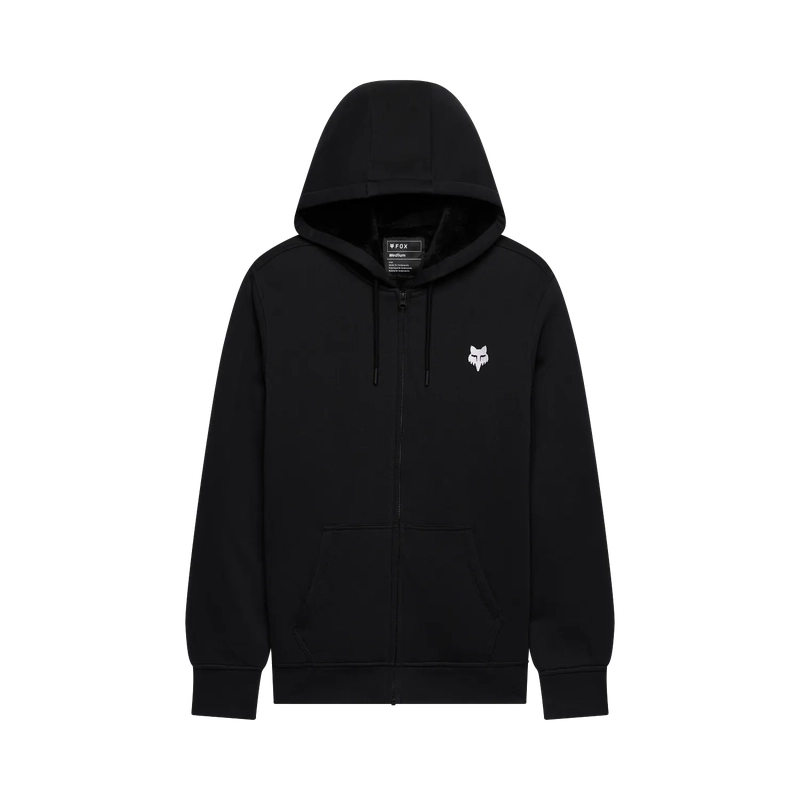 Felpa Con Cappuccio e zip Fox Head Sasquatch Black Taglia L - image