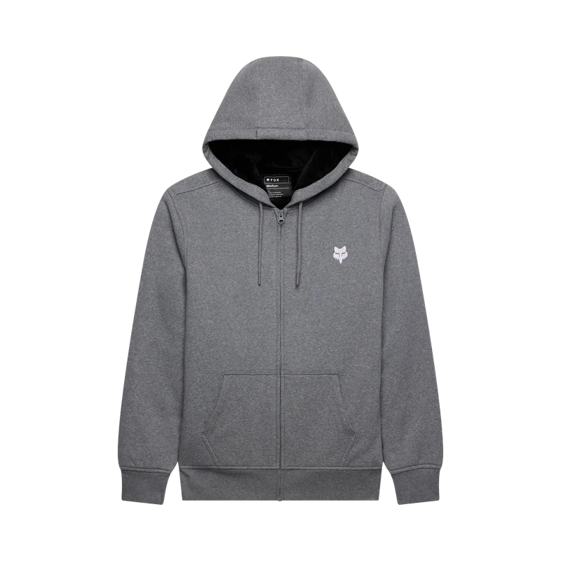Felpa Con Cappuccio e zip Fox Head Sasquatch Heather Graphite Taglia L - image