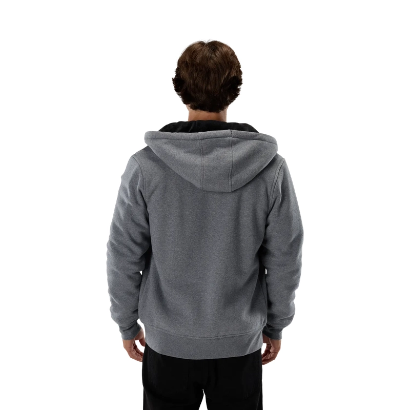 Felpa Con Cappuccio e zip Fox Head Sasquatch Heather Graphite Taglia M #3