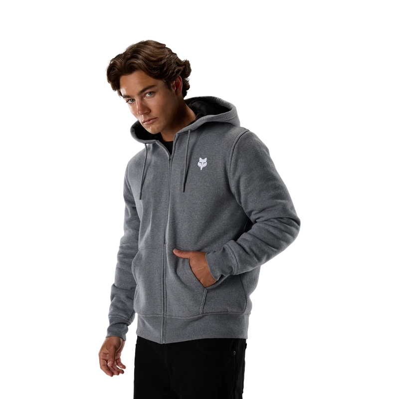 Felpa Con Cappuccio e zip Fox Head Sasquatch Heather Graphite Taglia M #5