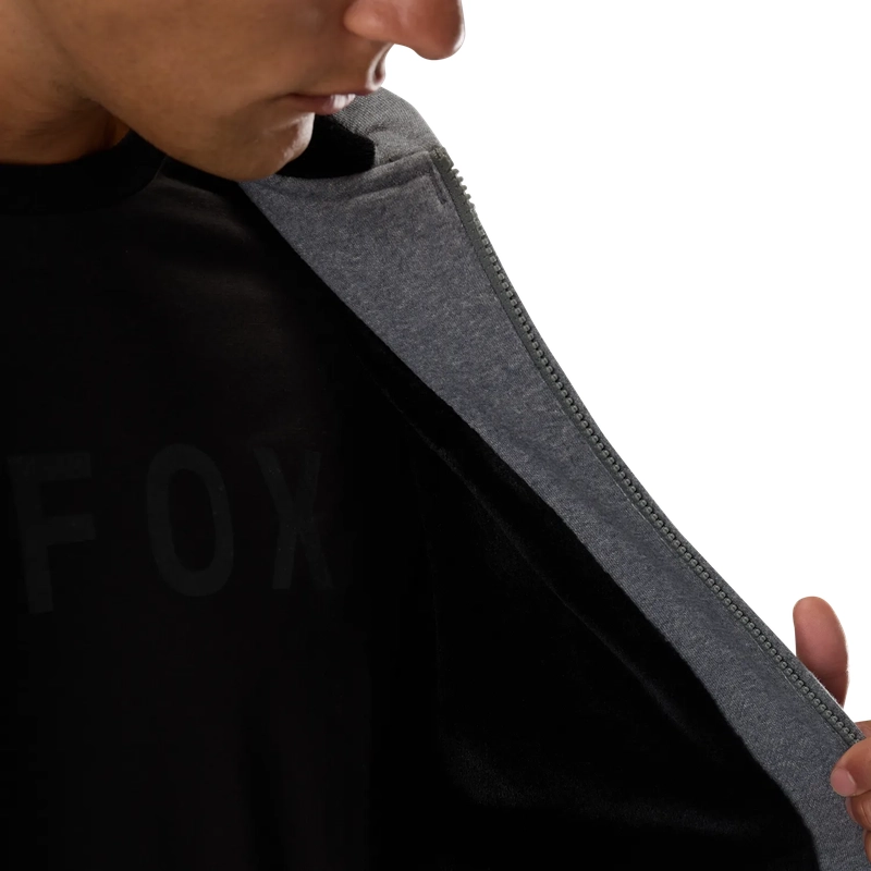 Felpa Con Cappuccio e zip Fox Head Sasquatch Heather Graphite Taglia XXL #8