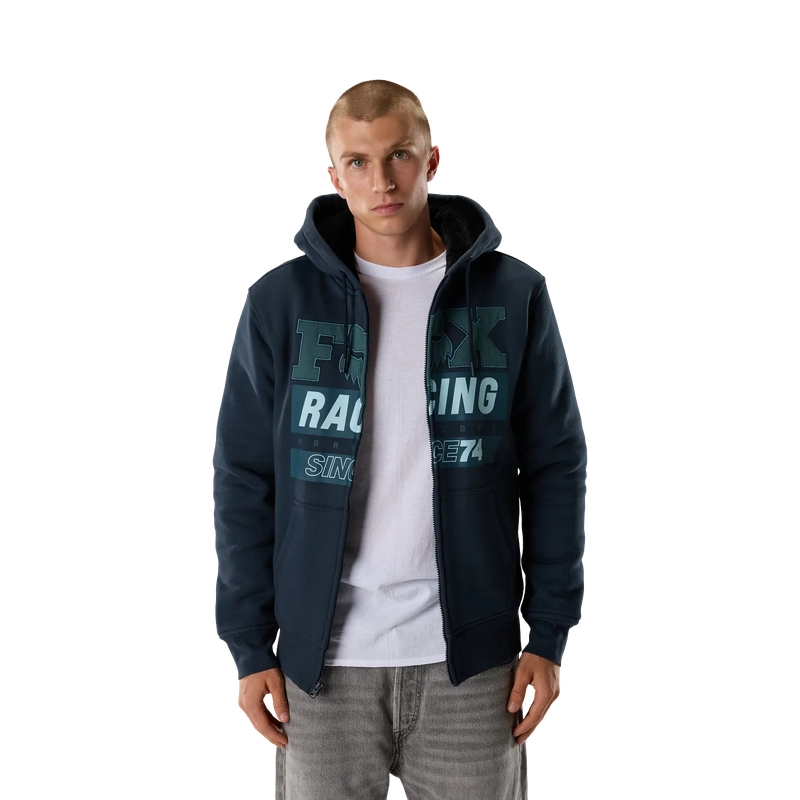 Felpa con Cappuccio e Zip Since 74 Sasquatch Midnight Taglia M #2