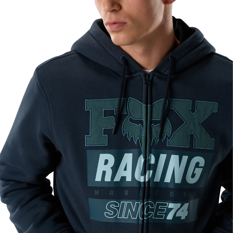 Felpa con Cappuccio e Zip Since 74 Sasquatch Midnight Taglia S #5