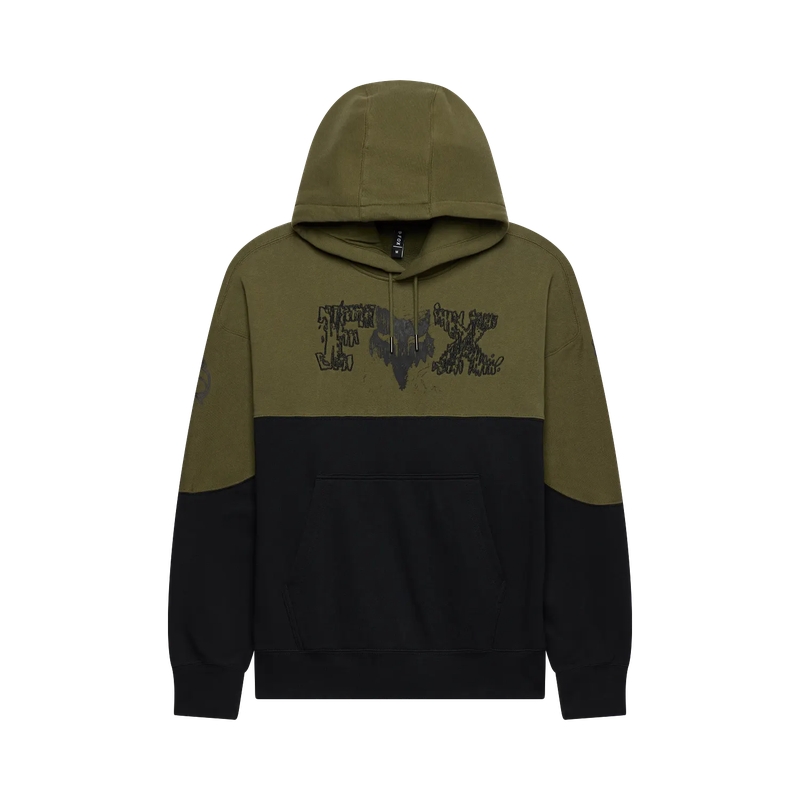 Felpa Con Cappuccio Abyss Fleece Olive Green Taglia S