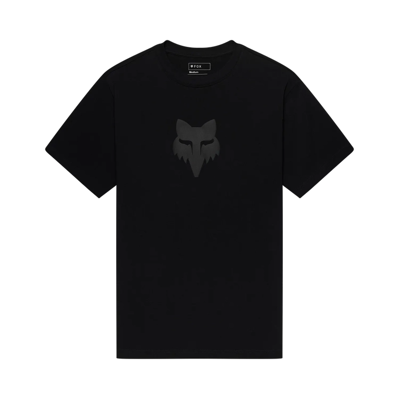 Fox Head Heavyweight Short Sleeve T-Shirt Black Size S - image