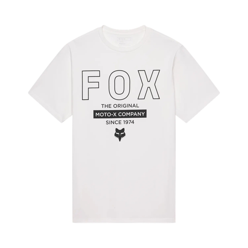 Kurzarm-T-Shirt Outline 195 Original White Größe M