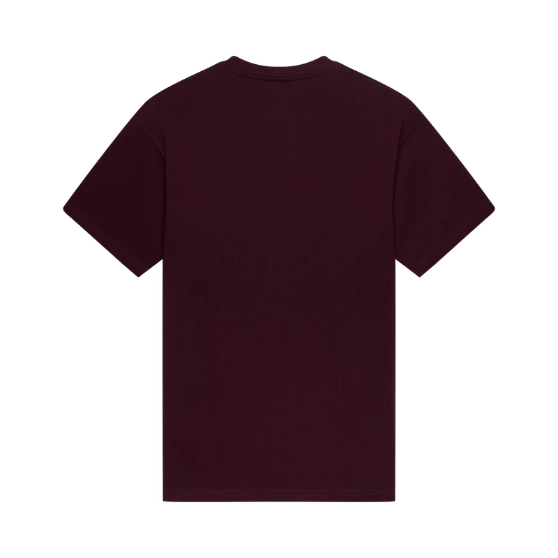 T-shirt à manches courtes Abyss Heavyweight Dark Maroon Taille S #1