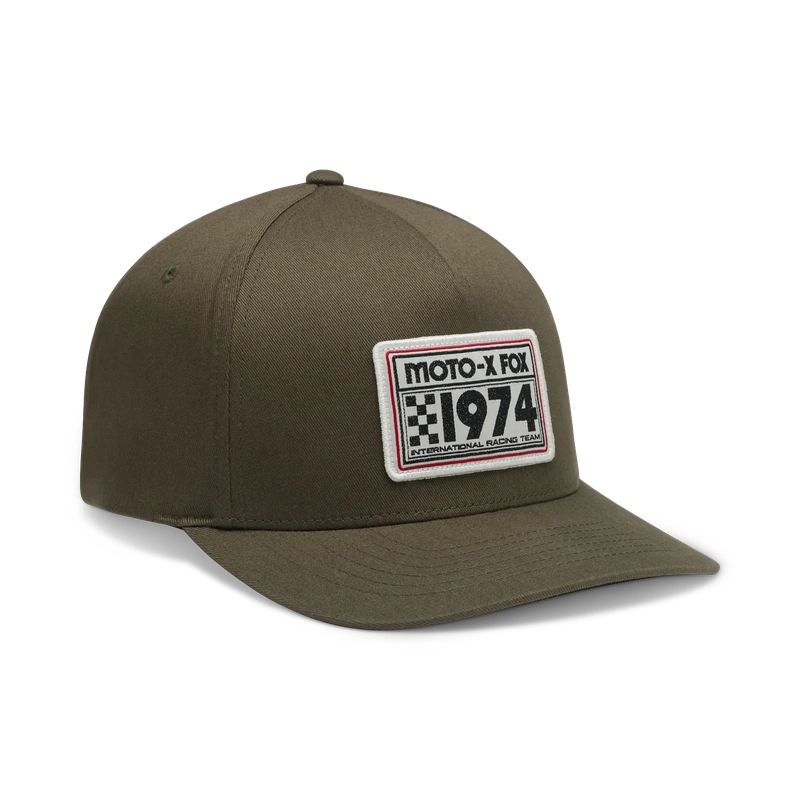Cappellino 1974 Flexfit Olive Green Taglia S/M - image