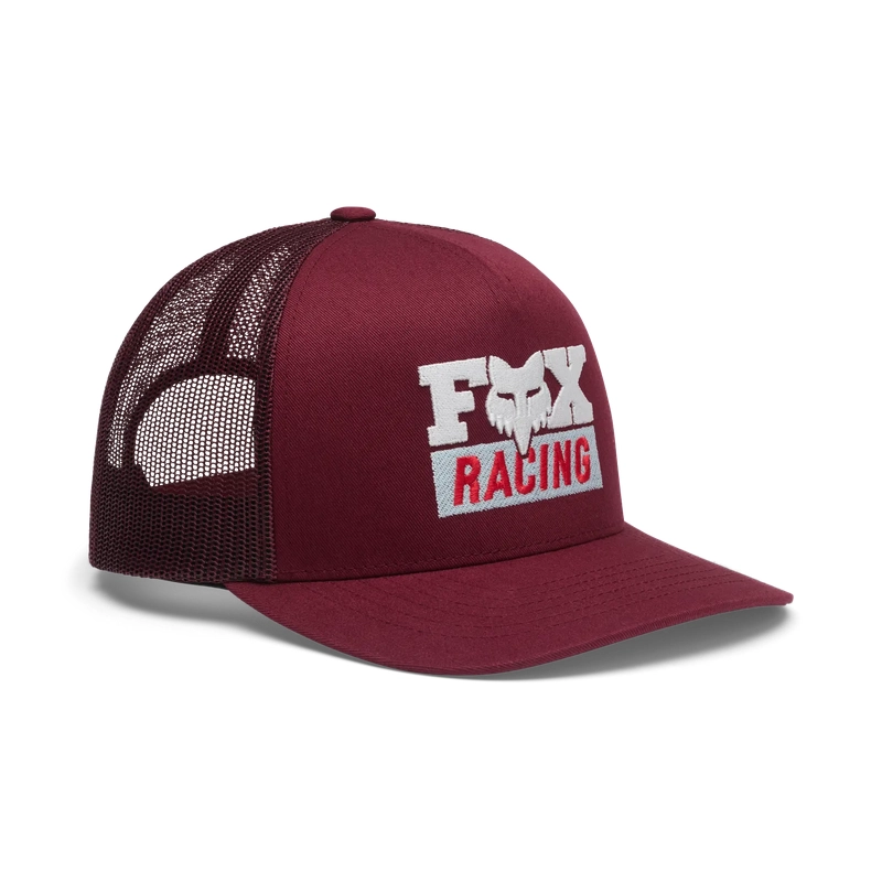 Cappellino Trucker Fox Racing Dark Maroon Taglia Unica - image