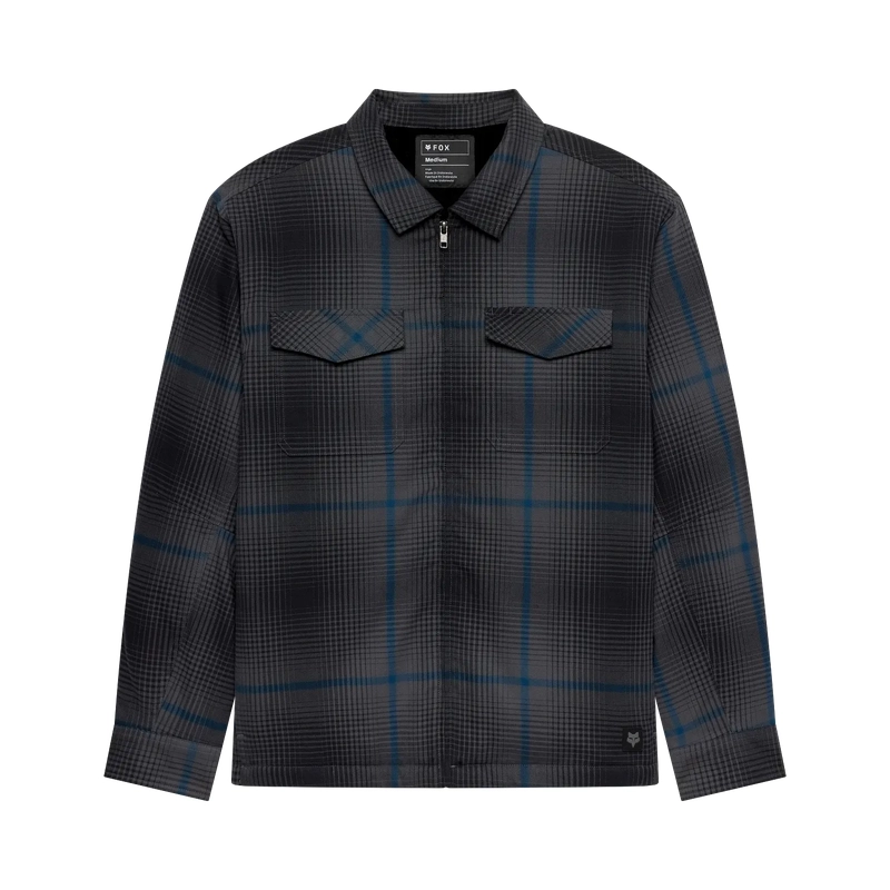 Camicia a Maniche Lunghe Survivalist Fire Sasquatch Dark Shadow Taglia S - image