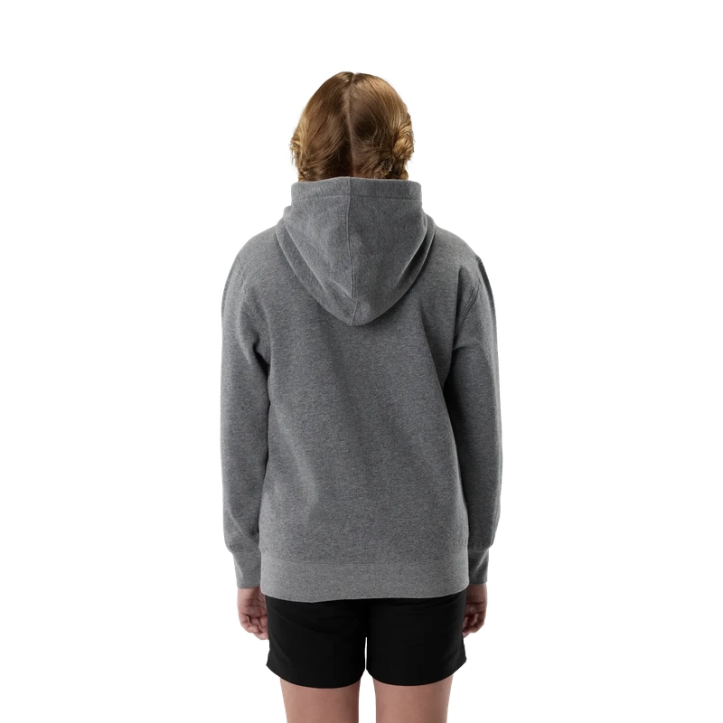Felpa con Cappuccio da Bambino Go Race Fleece Heather Graphite Taglia S #3