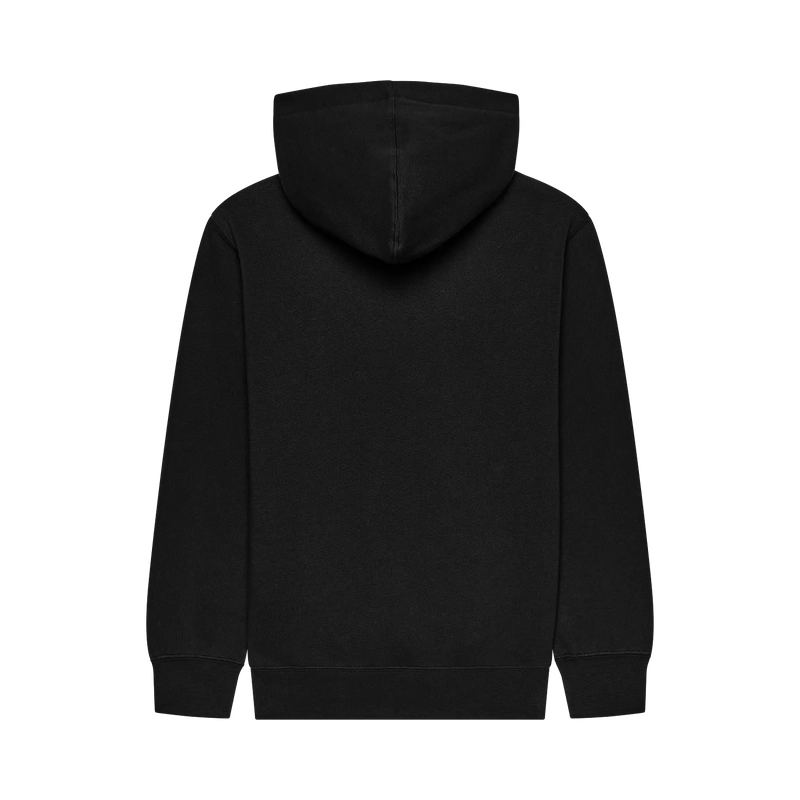 Felpa con Cappuccio da Bambino Coldpress Fleece Black Taglia S #1