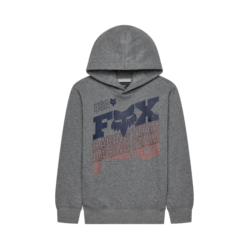 Felpa con Cappuccio da Bambino Coldpress Fleece Heather Graphite Taglia S - image