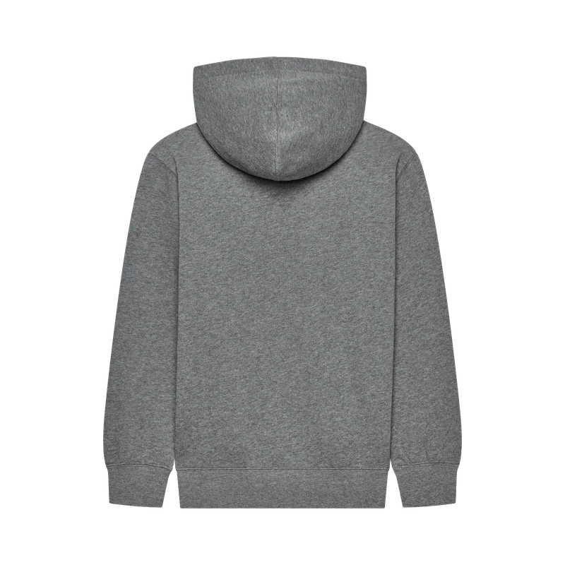 Felpa con Cappuccio da Bambino Coldpress Fleece Heather Graphite Taglia S #1