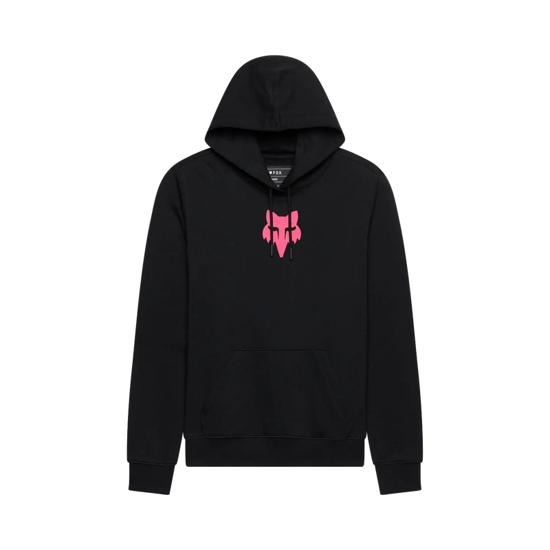 Felpa con Cappuccio da Donna Fox Head Fleece po Black/Pink Taglia XS - image