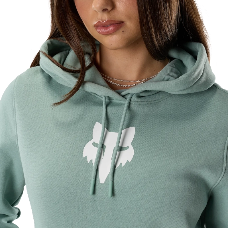 Felpa con Cappuccio da Donna Fox Head Fleece Arctic Blue Taglia S #4