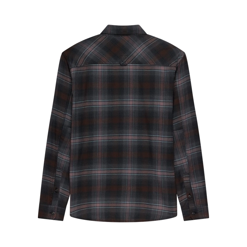 Camicia a Maniche Lunghe Survivalist Stretch Flannel Black Taglia S #1