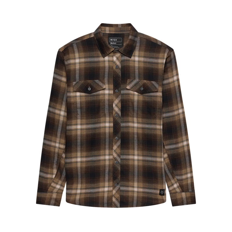 Camicia a Maniche Lunghe Survivalist Stretch Flannel Brown Sugar Taglia S - image