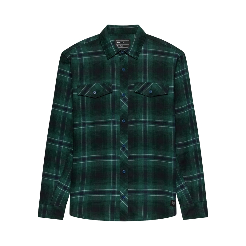 Camicia a Maniche Lunghe Survivalist Stretch Flannel Deep Fern Taglia M