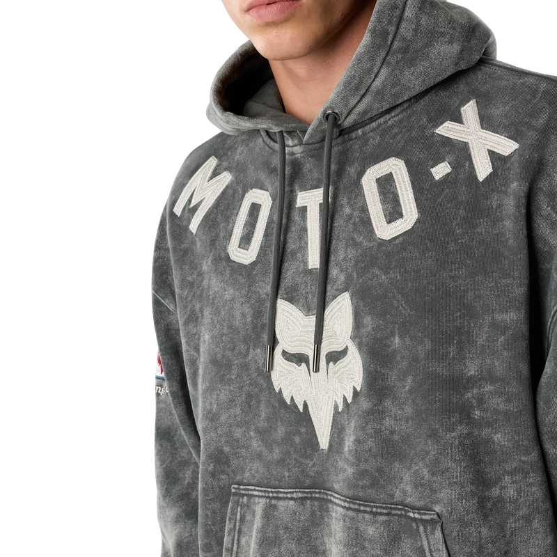 Felpa con Cappuccio Moto-X Heavyweight Dark Shadow Taglia M #6