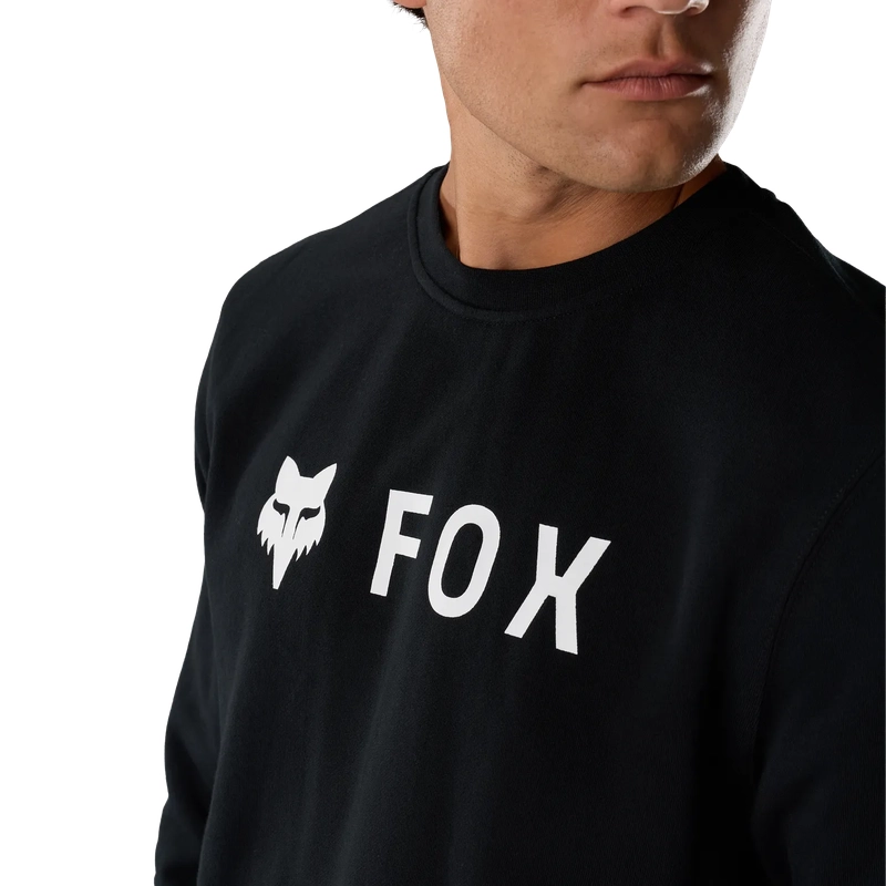 Felpa Absolute Fleece Crew Black Taglia S #4