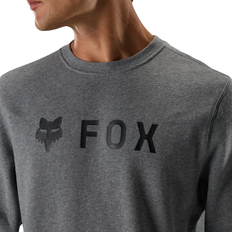 Felpa Absolute Fleece Crew Heather Graphite Taglia M #4