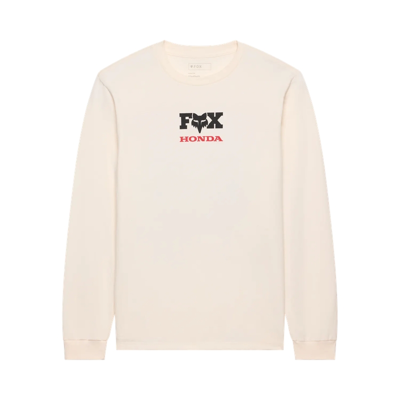 Maglietta a Maniche Lunghe Honda 195 Original Off White Taglia M