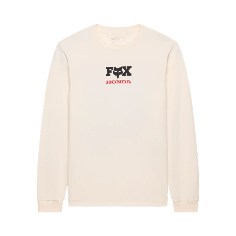 Maglietta a Maniche Lunghe Honda 195 Original Off White Taglia XXL - image