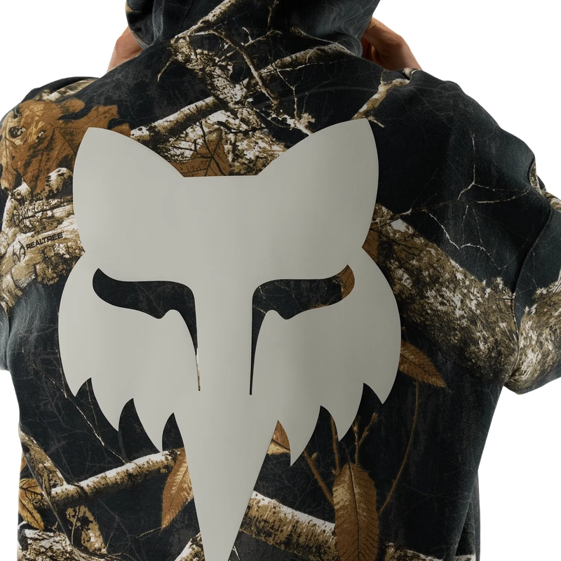 Felpa Con Cappuccio Realtree Fleece Black/Multi Taglia S #8