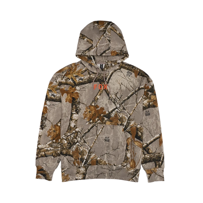 Felpa Con Cappuccio Realtree Fleece Multi/Green Taglia S
