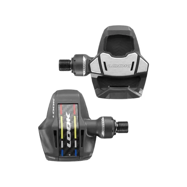 Pedali Keo Blade Carbon Ceramic Durezza Lame 8 Q-Factor 53mm Nero - image