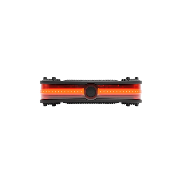 Coppia Pedali Geo City Vision Nero Con Luci Integrate #1